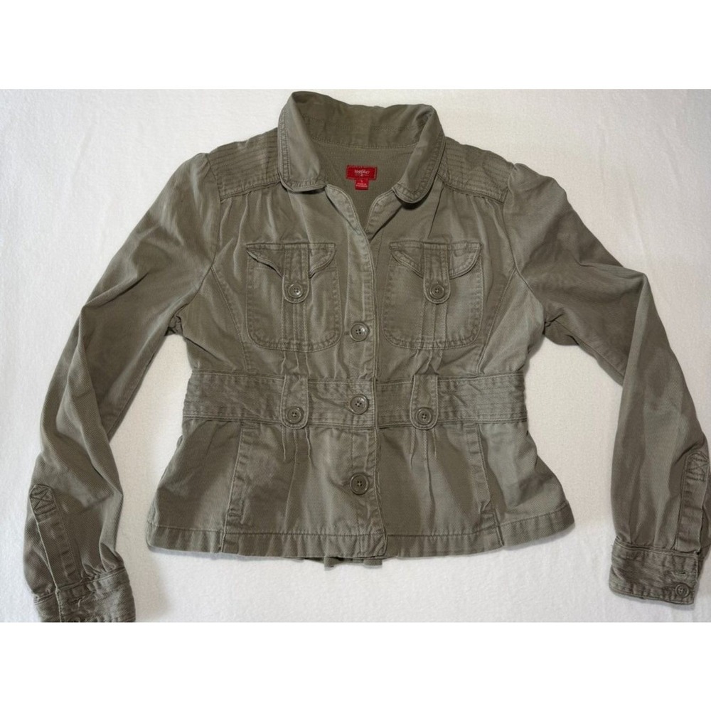 Mossimo Retired Utility Jacket | Cinched Waist | Size Large